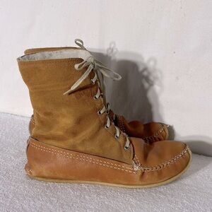 Vintage Handmade Bushcraft Snow Shoes Moccasin Mukluks 8.5